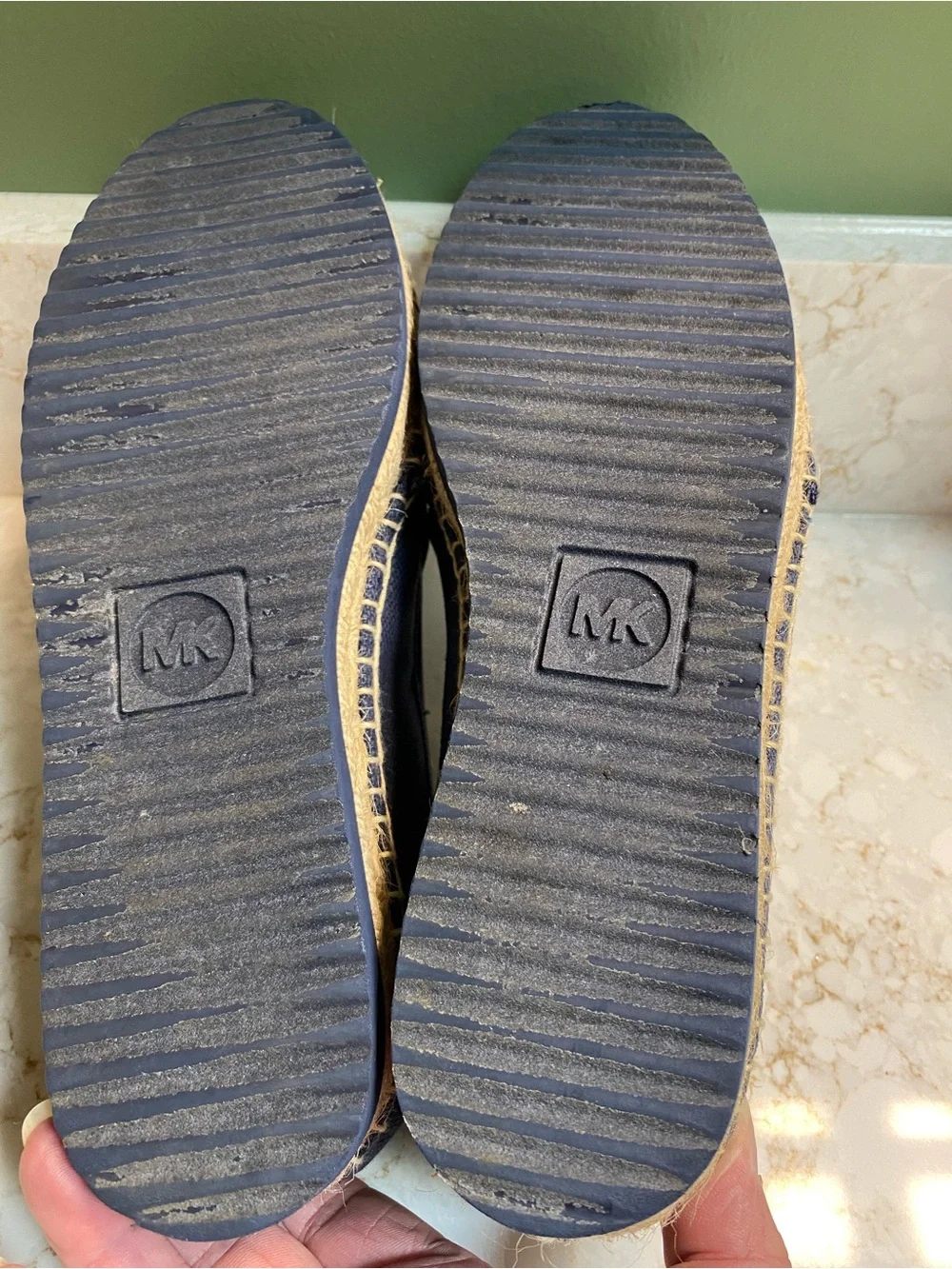 Michael Kors espadrille flats Women's size 8